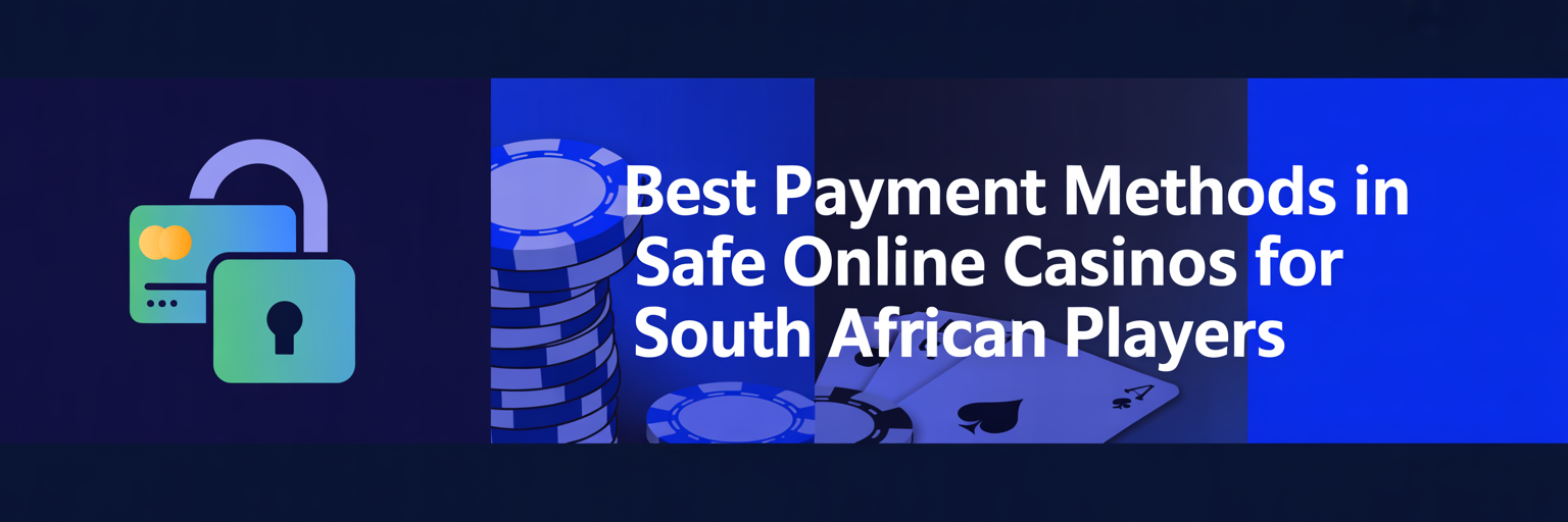 Best Payment Methods in Safe Online Casinos for South African Players